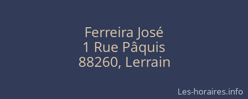 Ferreira José