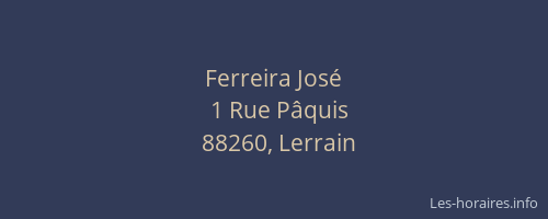 Ferreira José
