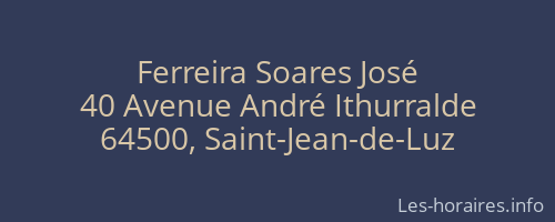 Ferreira Soares José