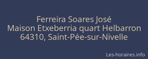 Ferreira Soares José