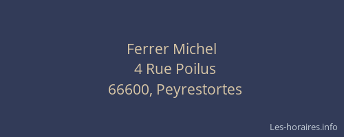 Ferrer Michel