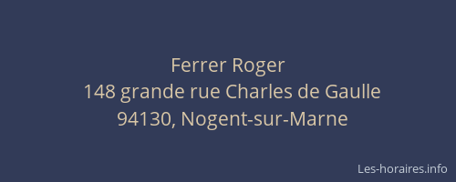 Ferrer Roger
