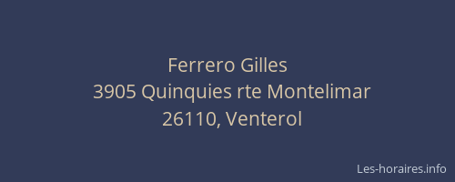 Ferrero Gilles