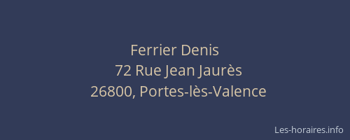 Ferrier Denis