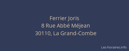 Ferrier Joris