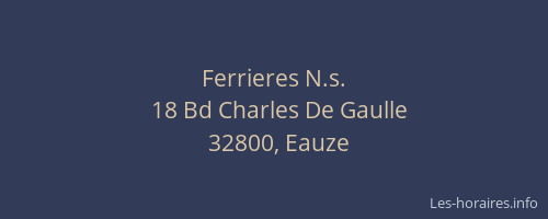 Ferrieres N.s.