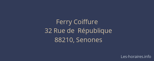 Ferry Coiffure