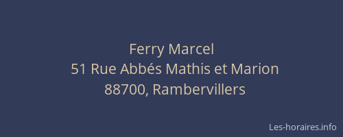Ferry Marcel