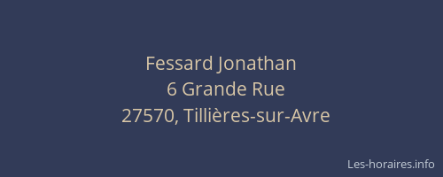 Fessard Jonathan