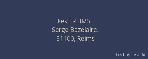 Festi REIMS