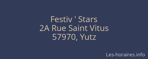 Festiv ' Stars