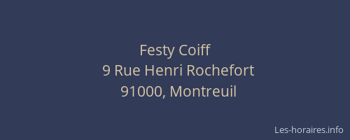 Festy Coiff