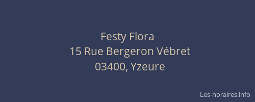 Festy Flora