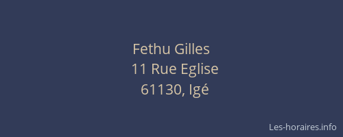 Fethu Gilles