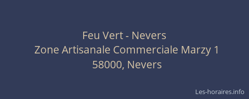 Feu Vert - Nevers