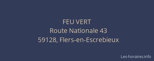 FEU VERT