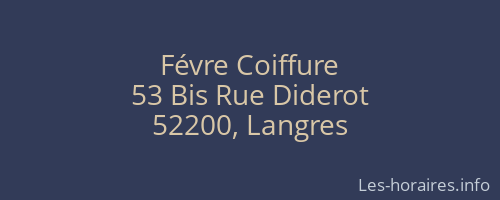 Févre Coiffure