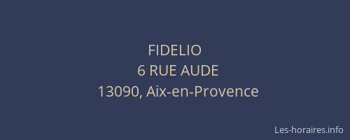 FIDELIO