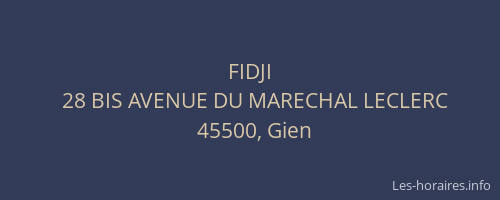FIDJI