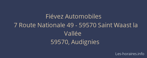 Fiévez Automobiles