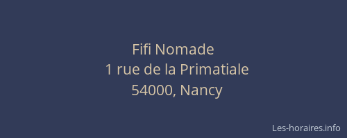 Fifi Nomade