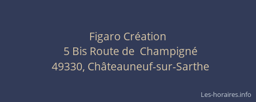 Figaro Création