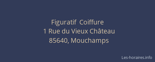 Figuratif  Coiffure