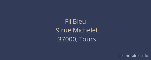 Fil Bleu