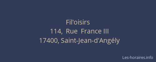 Fil'oisirs