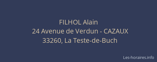 FILHOL Alain