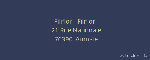 Filiflor - Filiflor