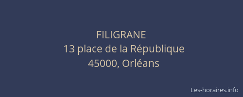 FILIGRANE