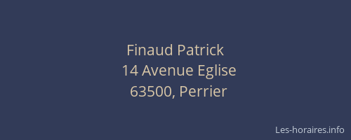 Finaud Patrick