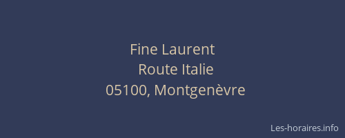 Fine Laurent