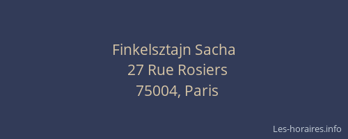 Finkelsztajn Sacha