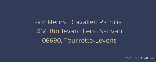 Fior Fleurs - Cavalieri Patricia