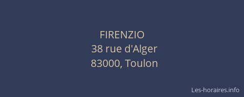 FIRENZIO