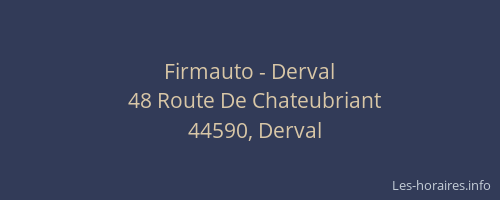Firmauto - Derval