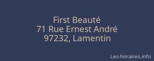 First Beauté