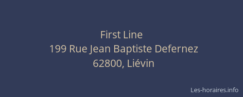 First Line