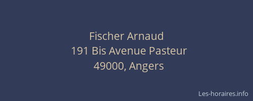 Fischer Arnaud