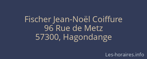 Fischer Jean-Noël Coiffure