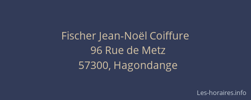Fischer Jean-Noël Coiffure