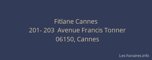 Fitlane Cannes