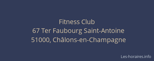 Fitness Club