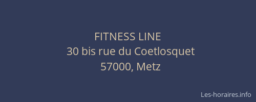 FITNESS LINE