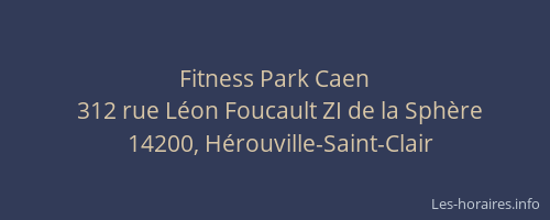 Fitness Park Caen