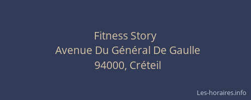Fitness Story