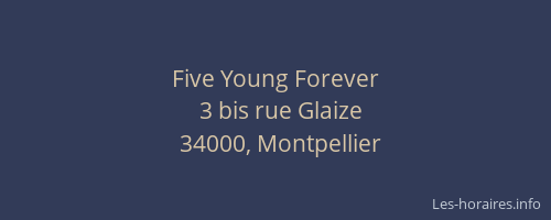 Five Young Forever