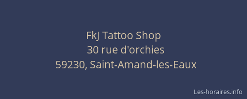 FkJ Tattoo Shop
